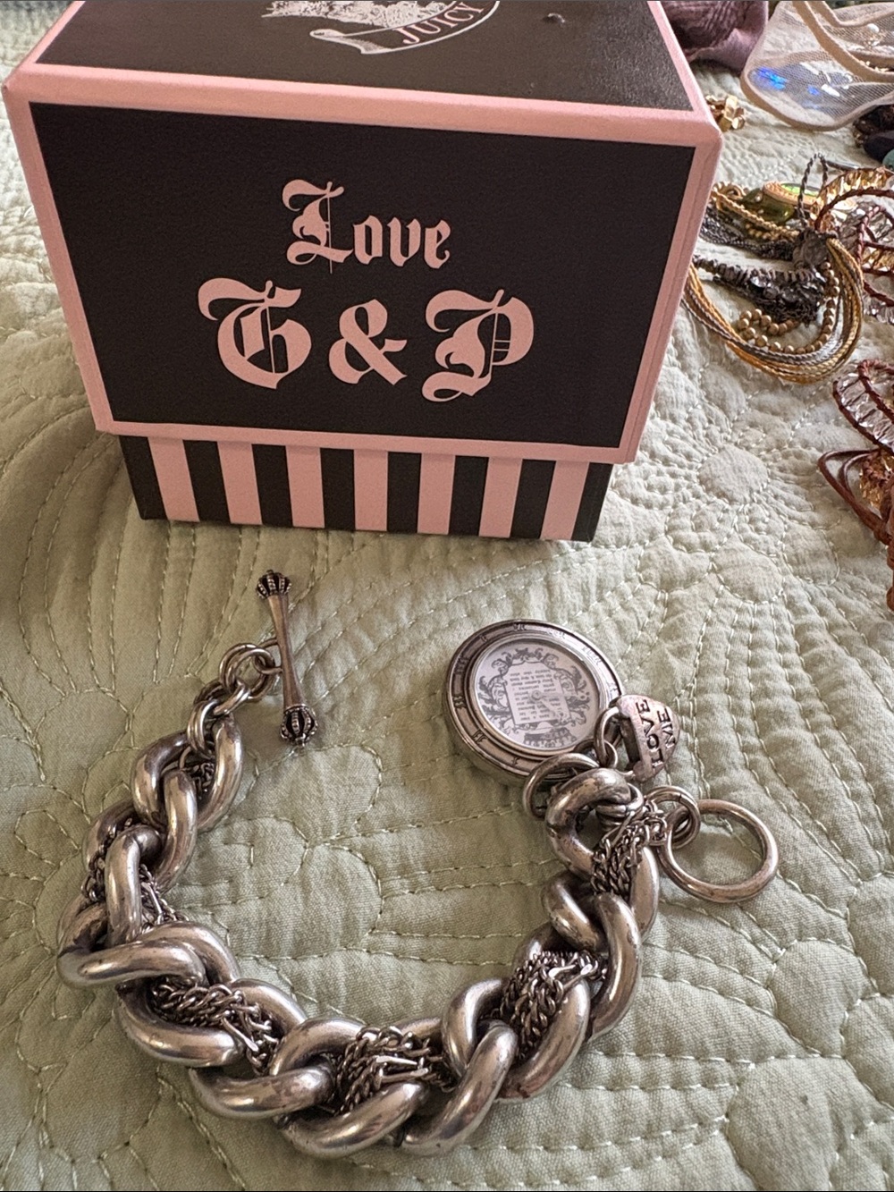 Brand new Vintage Juicy Couture bracelet watch